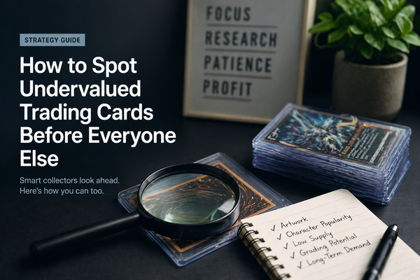 How to Spot Undervalued Trading Cards Before Everyone Else